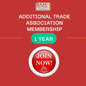 Additional Trade Association One Year BAMI-I Membership