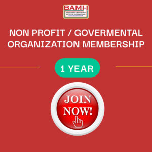 Nonprofit/Governmental One Year BAMI-I Membership