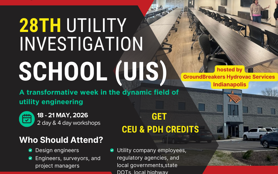 BAMI-I and GroundBreakers Partner to Bring 28th Utility Investigation School to Indianapolis